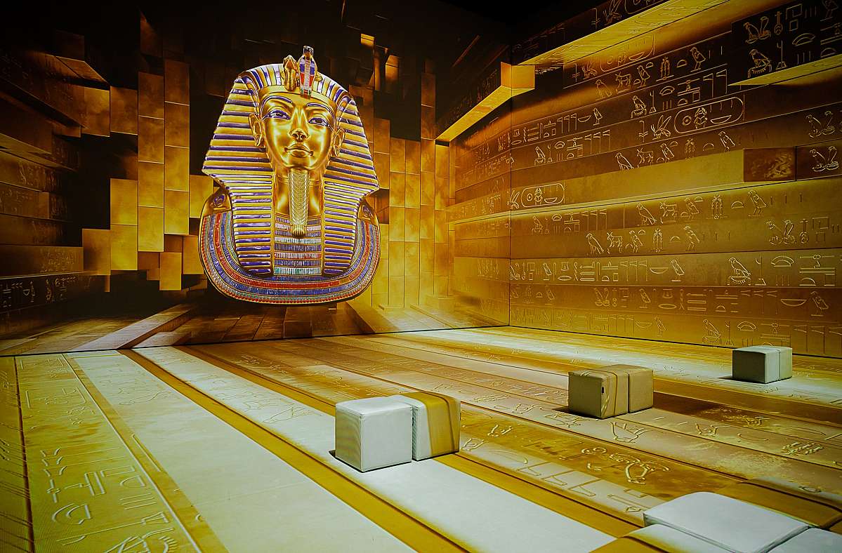How do you bring a pharaoh to life?