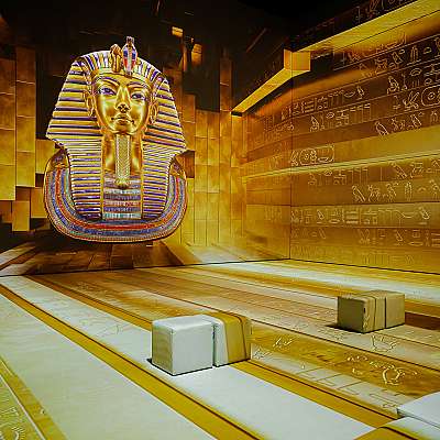 How do you bring a pharaoh to life?